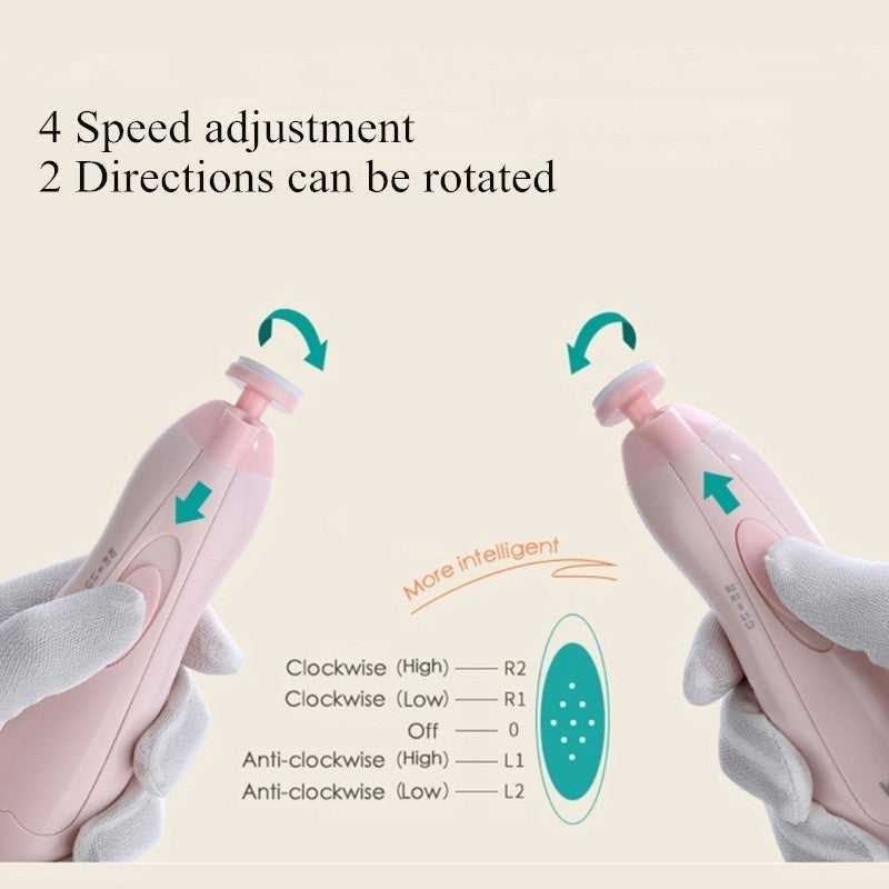 Electric Baby Nail Polisher