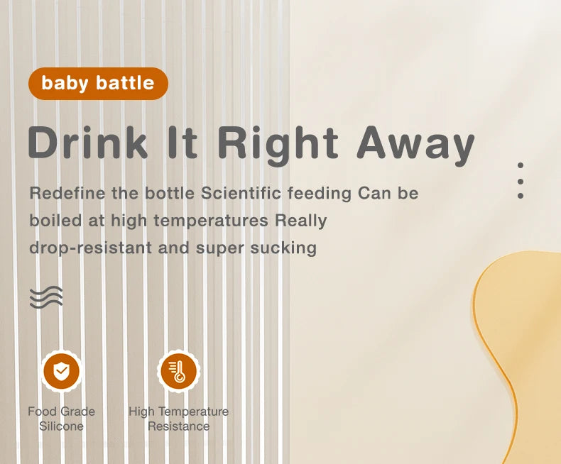 Newborn Glass Bottles 90/160ML Anti-Choke Baby Bottle Anti-flatulence Milk Feeding Bottles Infant BPA Free For 0-6Month